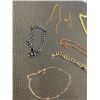 Image 4 : GOLD TONE AND ASSORTED CHAINS