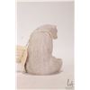 Image 3 : Douglas Akoilak, Nunavut, Inuit carved sculpture Sitting Bear, 1992, 5" in height