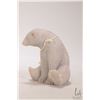 Image 5 : Douglas Akoilak, Nunavut, Inuit carved sculpture Sitting Bear, 1992, 5" in height