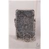 Image 2 : Antique Edwardian sterling silver vesta case with British hallmarks of Birmingham 1909 and intricate