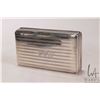 Image 2 : Antique Dutch silver box with gold washed interior and engraved decorative top, possibly .833 fine s