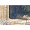 Image 3 : Vintage gilt framed original oil on canvas floral still-life, signed by artist, 9 1/2" X 7 1/2"