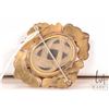 Image 3 : Two pieces of antique Victorian mourning jewellery including rolled gold brooch with braided dark ha