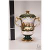 Image 2 : Aynsley fine bone china "Jubilee Vase" made to celebrate the Queen's silver jubilee in 1977. Hand-pa