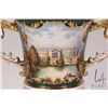 Image 5 : Aynsley fine bone china "Jubilee Vase" made to celebrate the Queen's silver jubilee in 1977. Hand-pa