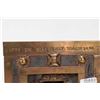 Image 4 : Antique brass fireplace bank "Keep the Ries Clean Maggie 1895" 5 3/4" in height, plus a brass Lochlo
