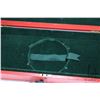 Image 2 : Vintage leather document/ medallion box with gold embossed decoration, 24" L X 4 1/2" X 9 1/2"