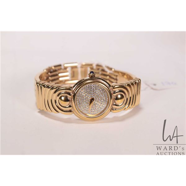Raymond Weil vintage ladies wrist watch no. 3767 with quartz movement. Needs battery, not tested