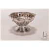 Image 1 : Antique English repousse sweet meat dish, marked London 1881, 3 3/4" in height