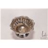 Image 2 : Antique English repousse sweet meat dish, marked London 1881, 3 3/4" in height