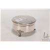 Image 1 : Birks sterling silver dresser box with fitted ring storage