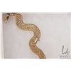 Image 2 : 10kt yellow gold woven bracelet, note: needs repair
