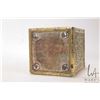 Image 4 : Antique repousse brass tea caddy