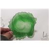Image 3 : Three pieces of rare and collectible glass including two signed Steuben glass rabbit motif hand cool