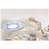 Image 4 : Selection of vintage and antique porcelain collectibles including Coalport lidded urn, small jugs, h