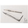 Image 1 : Two silver antique mechanical pencils including sterling with British hallmarks that includes mechan