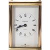 Image 2 : Vintage Duverdrey & Bloquel France, French carriage seven jewel clock in brass case, working at time