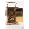 Image 4 : Vintage Duverdrey & Bloquel France, French carriage seven jewel clock in brass case, working at time