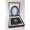 Image 1 : Wedgwood limited edition Wedgwood Jasperware " The Silver Jubilee of Her Majesty Queen Elizabeth II 