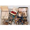 Image 2 : Large selection of vintage and collectible jewellery including pair of matched shoe clips, necklaces