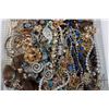 Image 3 : Large selection of vintage and collectible jewellery including pair of matched shoe clips, necklaces