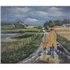 Image 1 : J. Healey, framed giclee, titled "City Slickers" 5/40, signed by artist, overall dimensions includin