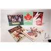 Image 2 : Selection of vintage sport books including "Gretzky to Lemieux', '1976 Canada Cup' souvenir guide an