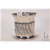 Image 1 : Antique sterling silver wine bottle holder, hallmarked London 1896, 4" in height