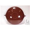 Image 3 : Dansk brown enamel double handled paella pan, 13 1/2" in diameter