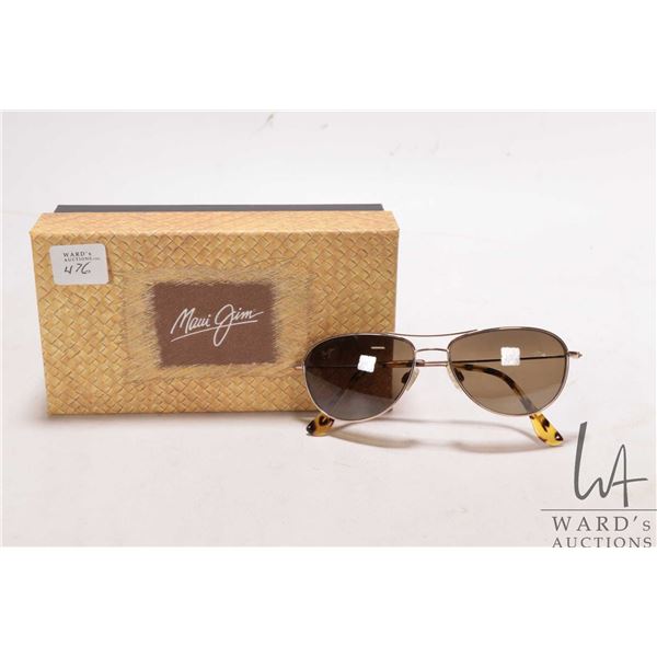 Pair of Maui Jim sunglasses Note: buyer to satisfy themselves as to authenticity