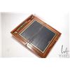 Image 2 : Antique leather topped, rosewood folding writing slope marked A. Sutherland Edinburgh, includes orig