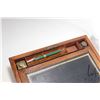 Image 3 : Antique leather topped, rosewood folding writing slope marked A. Sutherland Edinburgh, includes orig