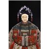 Image 2 : Chinese hardstone 3d relief panel featuring figure in imperial robes, overall dimensions, 36" X 24" 
