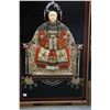 Image 3 : Chinese hardstone 3d relief panel featuring figure in imperial robes, overall dimensions, 36" X 24" 