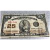 Image 1 : Dominion of Canada 1923 Twenty Five Cent Shinplaster Note