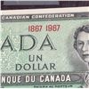 Image 2 : Canada 1967 Centennial $1 Banknote, Queen Elizabeth II