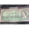 Image 1 : 1954 Canada $1 Banknote Y/Z 5556656 Prefix