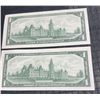 Image 3 : 1967 Canada Centennial One Dollar Banknotes