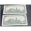 Image 3 : 1967 Canadian Centennial $1 Banknotes