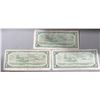 Image 5 : 1954 Bank of Canada One Dollar Banknotes, Set of 3