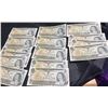 Image 1 : 1973 Bank of Canada One Dollar Notes, 15 Consecutive ECH Serial Numbers