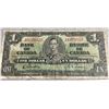 Image 1 : 1937 Bank Of Canada $1 Bill King George VI Prefix A