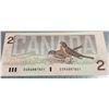 Image 2 : 1986 Canadian $2 Dollar Banknote - EGR6887801
