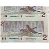 Image 5 : 10 Consecutive Canadian $2 Bills, Birds of Canada Series