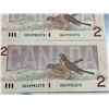 Image 9 : 10 Consecutive Canadian $2 Bills, Birds of Canada Series