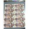 Image 1 : 10 Canada $2 Banknotes, Birds of Canada Series, 1986