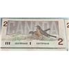 Image 2 : 10 Canada $2 Banknotes, Birds of Canada Series, 1986