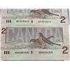 Image 6 : 10 Canada $2 Banknotes, Birds of Canada Series, 1986