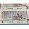 Image 7 : 10 Canada $2 Banknotes, Birds of Canada Series, 1986