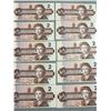 Image 12 : 10 Consecutive Canadian $2 Bills Birds of Canada Series